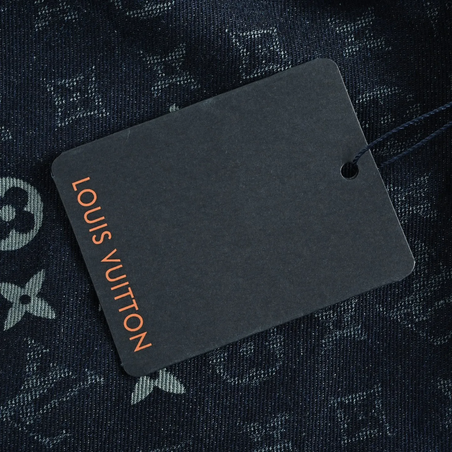 Louis Vuitton/Louis Vuitton 26ss all-over printed presbyopic suit denim short-sleeved shirt